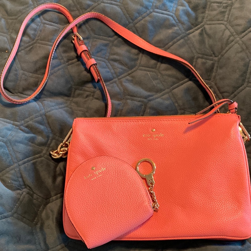 Kate Spade purse and matching coin purse.